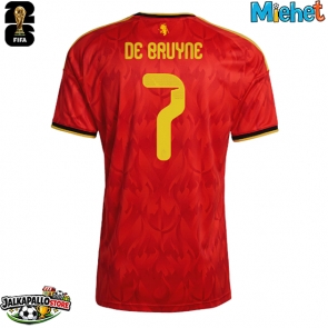 Belgia Kevin De Bruyne #7 Kotipaita MM-kisat 2026 Lyhythihainen